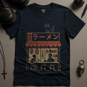 T-Shirt Navy / S Japanese Ramen Bar T-Shirt