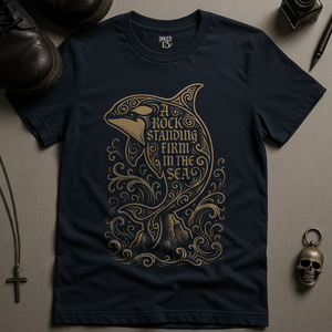 T-Shirt Navy / S Māori Orca T-Shirt