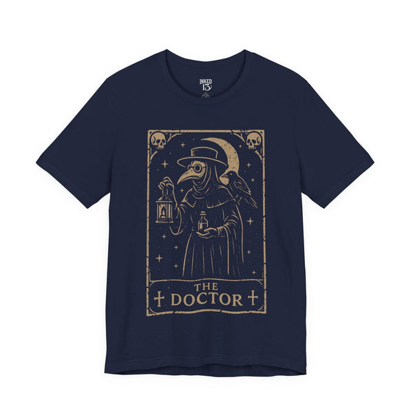 Printify T-Shirt Navy / S The Doctor Tarot T-Shirt