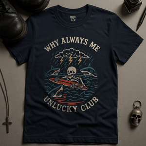 T-Shirt Navy / S Unlucky Club T-Shirt