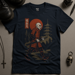 T-Shirt Navy / S Vampire Samurai T-Shirt
