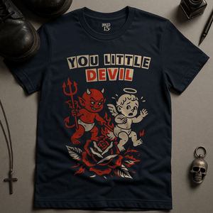 T-Shirt Navy / S You Little Devil T-Shirt