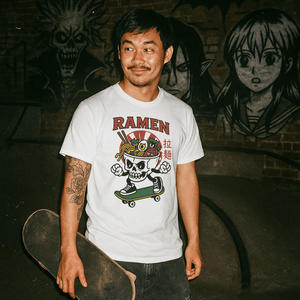 Printify T-Shirt Ramen Skater T-Shirt