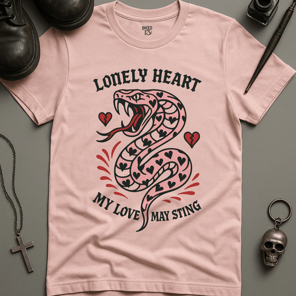 T-Shirt Soft Pink / S Lonely Heart T-Shirt