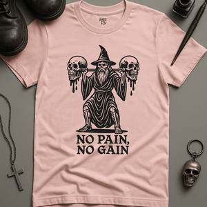 Printify T-Shirt Soft Pink / S No Pain No Gain T-Shirt