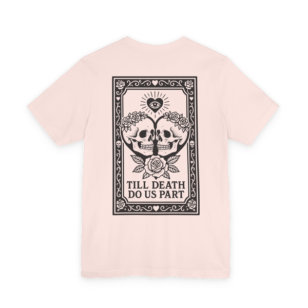 Printify T-Shirt Soft Pink / S Till Death Do Us Part T-Shirt