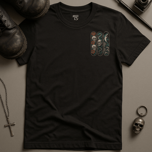 Printify T-Shirt Tattoo Skateboard T-Shirt