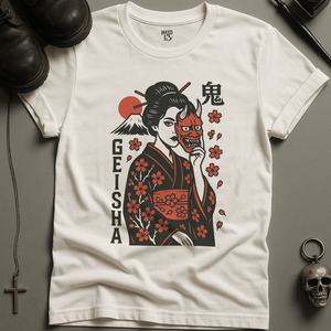 T-Shirt White / S Geisha Demon T-Shirt