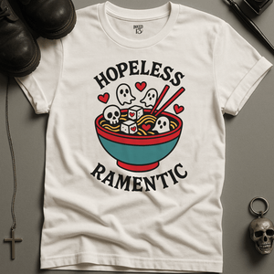 Printify T-Shirt White / S Hopeless Ramantic T-Shirt