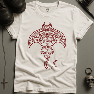 Printify T-Shirt White / S Māori Manta Ray T-Shirt