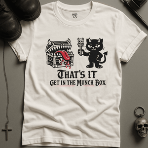 The Munchbox T-Shirt - White - S - Inked 13 Ltd