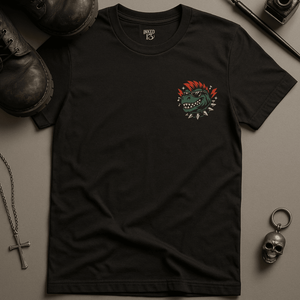 Toyko Rockstar T-Shirt - Black - S - Inked 13 Ltd Unisex alternative tattoo apparel